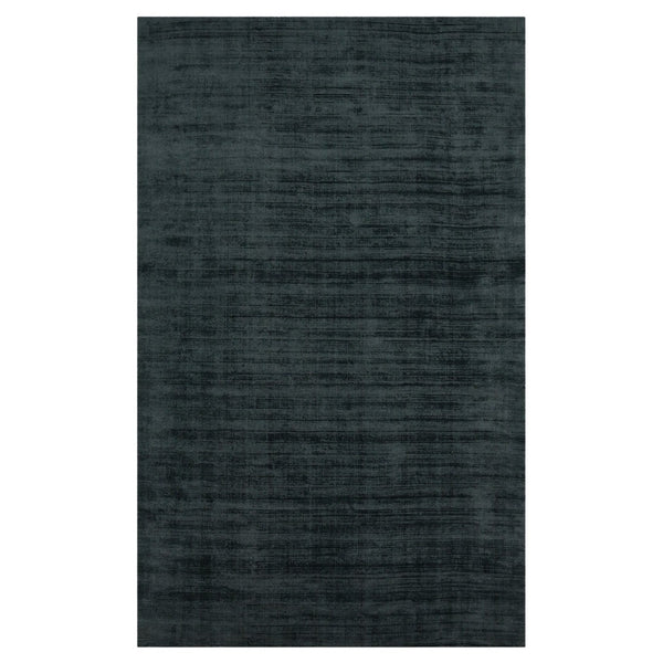 HomeRoots 4' Charcoal and Black Abstract Hand-Woven Area Rug – Elegant Texture for Modern Spaces and Comfort 4' X 6' 570219