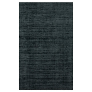 HomeRoots 4' Charcoal and Black Abstract Hand-Woven Area Rug – Elegant Texture for Modern Spaces and Comfort 4' X 6' 570219