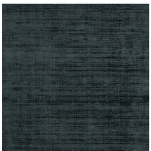 HomeRoots 4' Charcoal and Black Abstract Hand-Woven Area Rug – Elegant Texture for Modern Spaces and Comfort 9' X 12' 570222