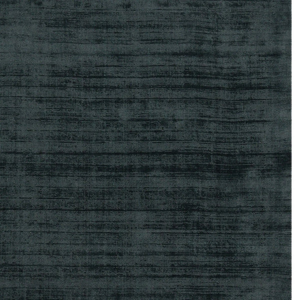 HomeRoots 4' Charcoal and Black Abstract Hand-Woven Area Rug – Elegant Texture for Modern Spaces and Comfort 10' X 14' 570223