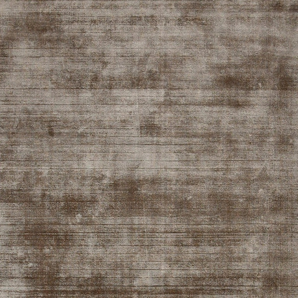 HomeRoots 4' Hand-Woven Brown and Gray Abstract Area Rug – Soft Viscose, Contemporary Elegance for Any Space 5' X 8' 570226