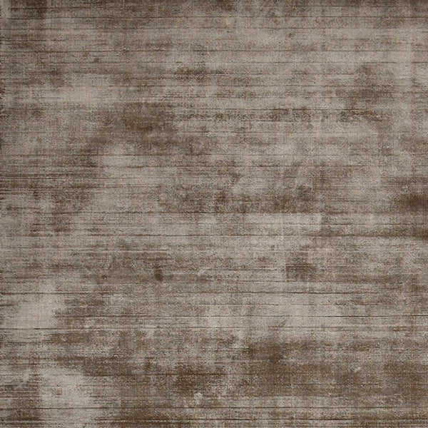 HomeRoots 4' Hand-Woven Brown and Gray Abstract Area Rug – Soft Viscose, Contemporary Elegance for Any Space 10' X 14' 570229
