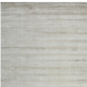HomeRoots 4' Hand-Woven Ivory and Gray Abstract Area Rug – Modern Sophistication for Any Space, Durable Elegance 4' X 6' 570231