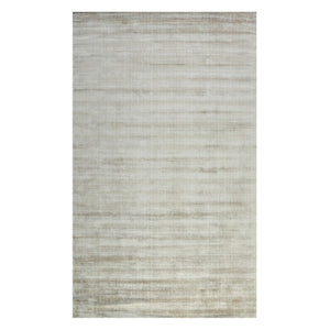 HomeRoots 4' Hand-Woven Ivory and Gray Abstract Area Rug – Modern Sophistication for Any Space, Durable Elegance 5' X 8' 570232