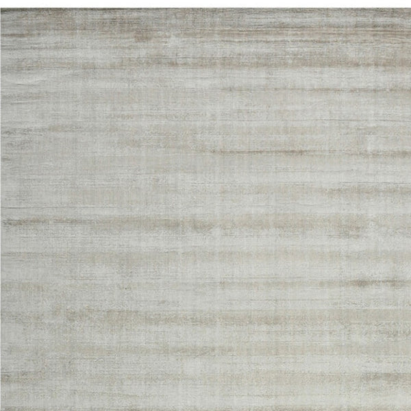 HomeRoots 4' Hand-Woven Ivory and Gray Abstract Area Rug – Modern Sophistication for Any Space, Durable Elegance 8' X 10' 570233