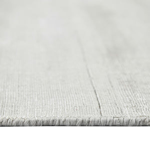 HomeRoots 4' Hand-Woven Ivory and Gray Abstract Area Rug – Modern Sophistication for Any Space, Durable Elegance 9' X 12' 570234
