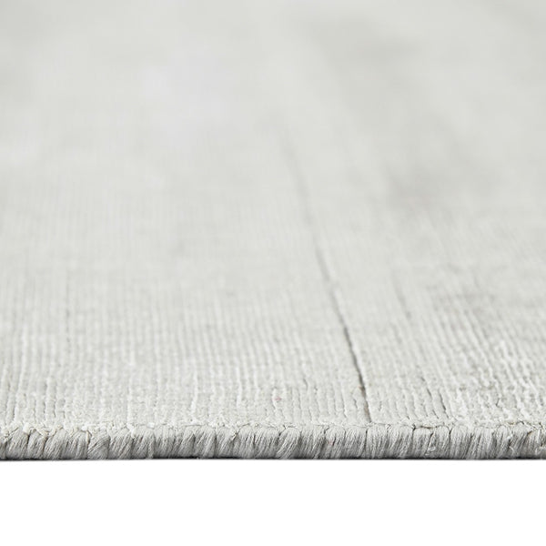 HomeRoots 4' Hand-Woven Ivory and Gray Abstract Area Rug – Modern Sophistication for Any Space, Durable Elegance 9' X 12' 570234