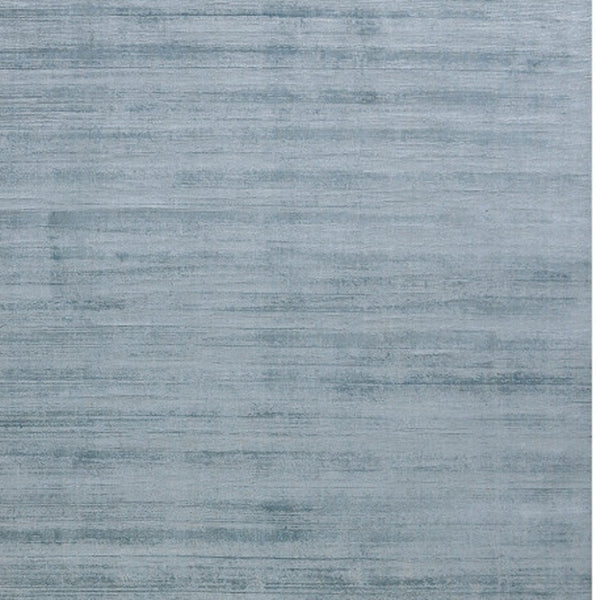 HomeRoots 4' Hand-Woven Striped Area Rug in Light and Dark Blue – Artisan Crafted for Cozy Spaces & Style 4' X 6' 570243