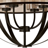 Diffusion 24'' Wide 4-Light Chandelier - Oil Rubbed Bronze 57029/4 Elk Lighting