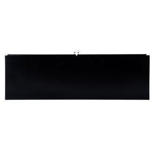 Butler Specialty Hoxton Ribbed Glass Tv Stand - Elevate Your Living Room With Urban Chic Style And Modern Design Black Iron,Glass 5703025-butler