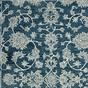 HomeRoots 5' Hand Woven Wool Area Rug with Stripes in Beige, Gray, and Orange - Rustic Charm for Any Space 5' X 8' 570404