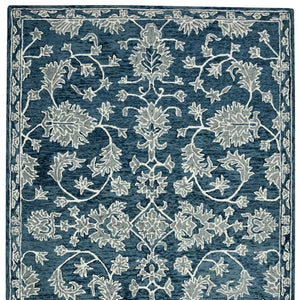 HomeRoots 5' Hand Woven Wool Area Rug with Stripes in Beige, Gray, and Orange - Rustic Charm for Any Space 8' X 10' 570405