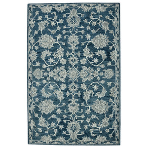 HomeRoots 5' Hand Woven Wool Area Rug with Stripes in Beige, Gray, and Orange - Rustic Charm for Any Space 9' X 13' 570406