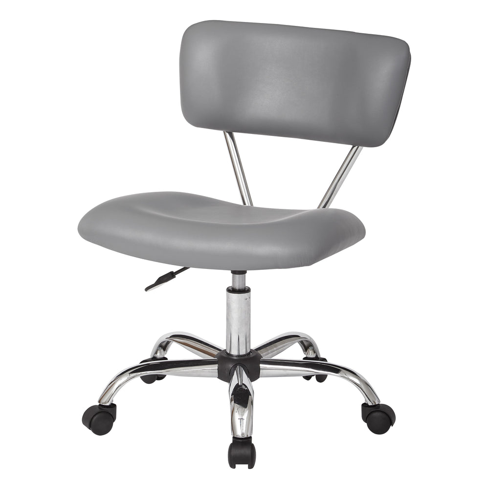 OSP Home Furnishings Vista Task Office Chair Grey