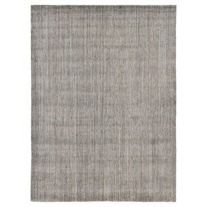 HomeRoots 5' Hand-Woven Wool Area Rug in Gray and Light Brown - Elegant Abstract Design for Any Space 5' X 8' 570472