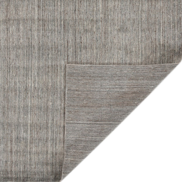 HomeRoots 5' Hand-Woven Wool Area Rug in Gray and Light Brown - Elegant Abstract Design for Any Space 8' X 10' 570473