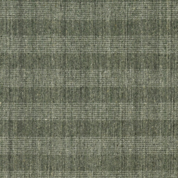 HomeRoots 5' Hand-Woven Wool Plaid Area Rug in Green, Gray & Ivory - Cozy, Durable, and Timeless Design 9' X 12' 570484