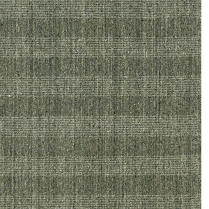 HomeRoots 5' Hand-Woven Wool Plaid Area Rug in Green, Gray & Ivory - Cozy, Durable, and Timeless Design 10' X 14' 570485