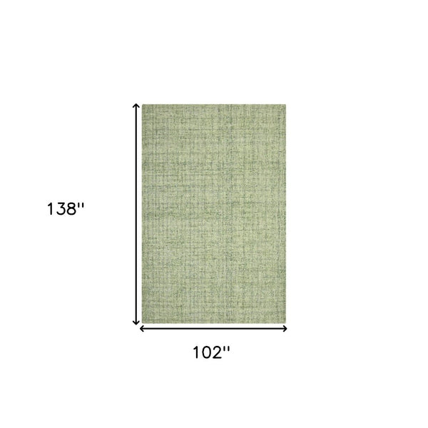 HomeRoots 4' Striped Wool Area Rug in Ivory, Gray & Black – Hand-Woven Artisan Design for Cozy Spaces 9' X 12' 570515