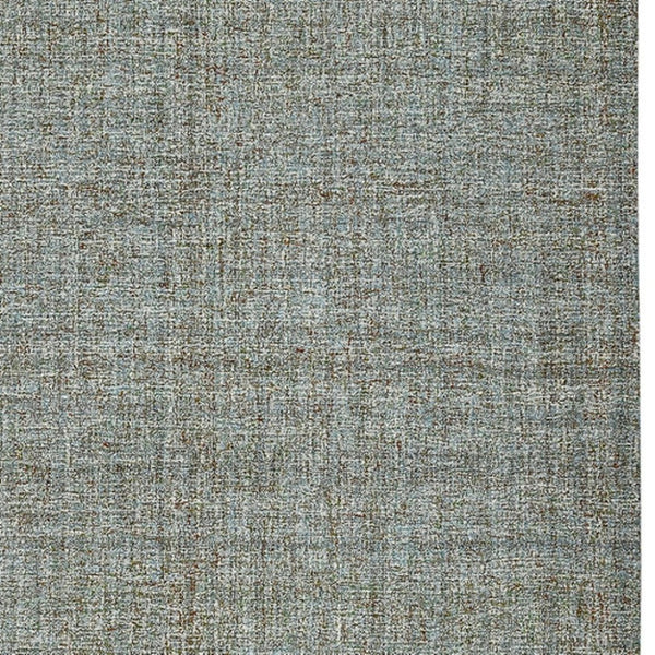 HomeRoots 4' Striped Wool Area Rug in Ivory, Gray & Black – Hand-Woven Artisan Design for Cozy Spaces 8' X 10' 570518