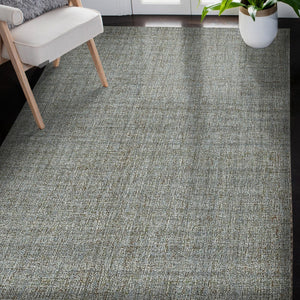 HomeRoots 4' Striped Wool Area Rug in Ivory, Gray & Black – Hand-Woven Artisan Design for Cozy Spaces 9' X 12' 570519