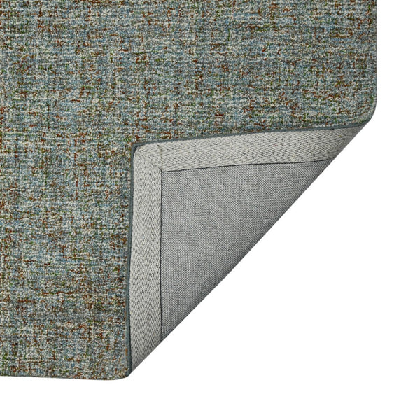 HomeRoots 4' Striped Wool Area Rug in Ivory, Gray & Black – Hand-Woven Artisan Design for Cozy Spaces 9' X 12' 570519