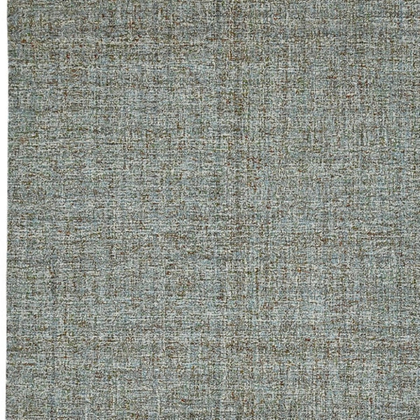 HomeRoots 4' Striped Wool Area Rug in Ivory, Gray & Black – Hand-Woven Artisan Design for Cozy Spaces 9' X 12' 570519