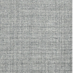 HomeRoots 4' Striped Wool Area Rug in Ivory, Gray & Black – Hand-Woven Artisan Design for Cozy Spaces 5' X 7' 570521