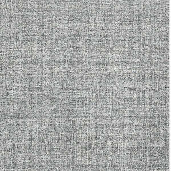 HomeRoots 4' Striped Wool Area Rug in Ivory, Gray & Black – Hand-Woven Artisan Design for Cozy Spaces 5' X 7' 570521