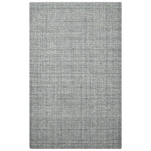 HomeRoots 4' Striped Wool Area Rug in Ivory, Gray & Black – Hand-Woven Artisan Design for Cozy Spaces 9' X 12' 570523