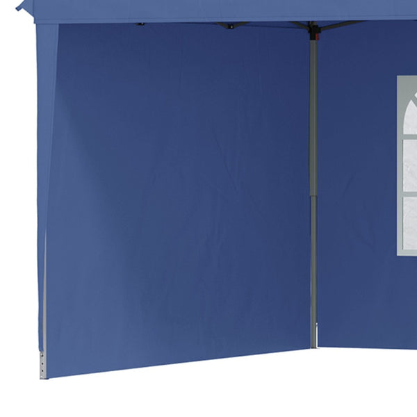 English Elm Outsunny 10' X 20' Heavy Duty Pop Up Canopy Tent With 4 Sidewalls For Stylish Outdoor Events & Gatherings W2225P174282-GIGA