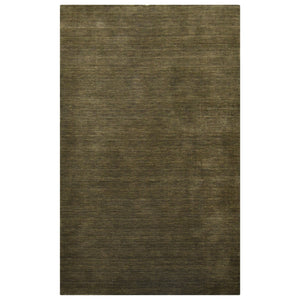 HomeRoots 4' Brown Wool Hand-Woven Area Rug - Artisanal Charm, Soft Comfort, Perfect for Any Space Decor 4' X 6' 570631