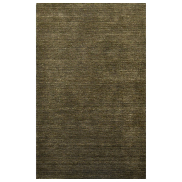 HomeRoots 4' Brown Wool Hand-Woven Area Rug - Artisanal Charm, Soft Comfort, Perfect for Any Space Decor 4' X 6' 570631