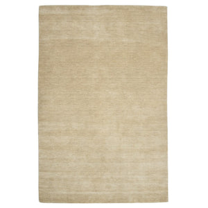 HomeRoots 4' Ivory Hand-Woven Wool Area Rug - Luxurious Softness & Timeless Style for Any Home Décor 5' X 8' 570638