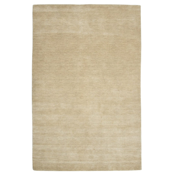 HomeRoots 4' Ivory Hand-Woven Wool Area Rug - Luxurious Softness & Timeless Style for Any Home Décor 5' X 8' 570638