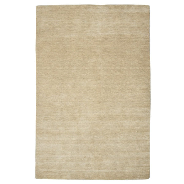 HomeRoots 4' Ivory Hand-Woven Wool Area Rug - Luxurious Softness & Timeless Style for Any Home Décor 5' X 8' 570638