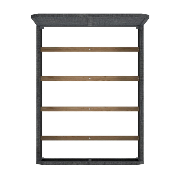 Butler Specialty Bar Harbor Queen Raffia Panel Bed - Hand-woven Elegance With Natural Textures For Sophisticated Style Gray Gmelina Arborea Wood,Mdf,Saguran Raffia 5706420-butler