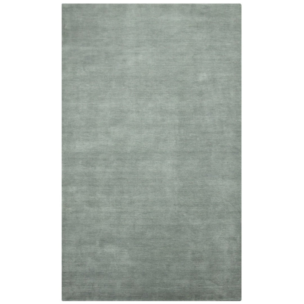 HomeRoots 4' Gray Wool Hand-Woven Area Rug – Artisanal Comfort and Style for Cozy Spaces and Entryways 4' X 6' 570643