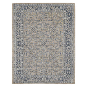 HomeRoots 4' Striped Wool Area Rug in Ivory, Gray & Black – Hand-Woven Artisan Design for Cozy Spaces 10' X 14' 570742