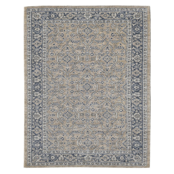 HomeRoots 4' Striped Wool Area Rug in Ivory, Gray & Black – Hand-Woven Artisan Design for Cozy Spaces 10' X 14' 570742