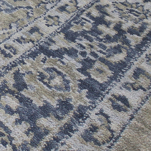 HomeRoots 4' Striped Wool Area Rug in Ivory, Gray & Black – Hand-Woven Artisan Design for Cozy Spaces 10' X 14' 570742