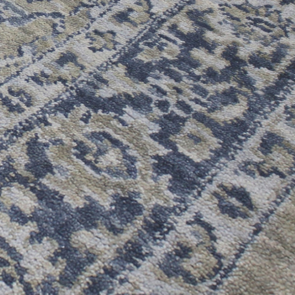 HomeRoots 4' Striped Wool Area Rug in Ivory, Gray & Black – Hand-Woven Artisan Design for Cozy Spaces 10' X 14' 570742