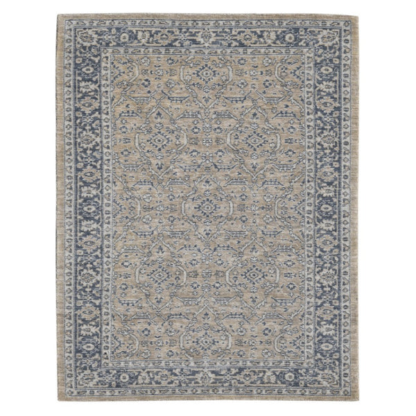 HomeRoots 4' Striped Wool Area Rug in Ivory, Gray & Black – Hand-Woven Artisan Design for Cozy Spaces 10' X 14' 570742