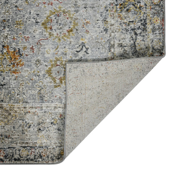 HomeRoots 4' Striped Wool Area Rug in Ivory, Gray & Black – Hand-Woven Artisan Design for Cozy Spaces 3' X 8' 570799