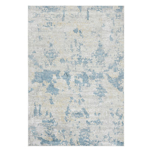 HomeRoots 4' Striped Wool Area Rug in Ivory, Gray & Black – Hand-Woven Artisan Design for Cozy Spaces 5' X 8' 570877
