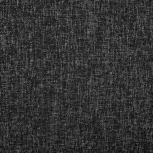 Valentina Black Linen Textured Fabric Accent Swivel Chair 570Black Meridian Furniture