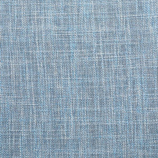 Valentina Light Blue Linen Textured Fabric Accent Swivel Chair 570LtBlu Meridian Furniture