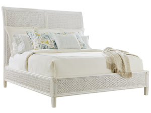 Lexington Tommy Bahama Home Siesta Key Woven Bed - Embrace Coastal Elegance With Natural Materials And Sophisticated Design Caribbean Sands  570-133c
