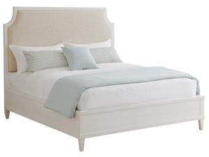 Lexington Tommy Bahama Home Belle Isle Upholstered Bed - Embrace Coastal Elegance With Natural Textures And Timeless Design Caribbean Sands  570-154c