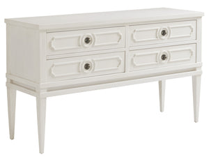Lexington Tommy Bahama Home Delray Server - Elegant Coastal Dining Storage With Decorative Moldings And Felt-lined Drawers Caribbean Sands  570-869